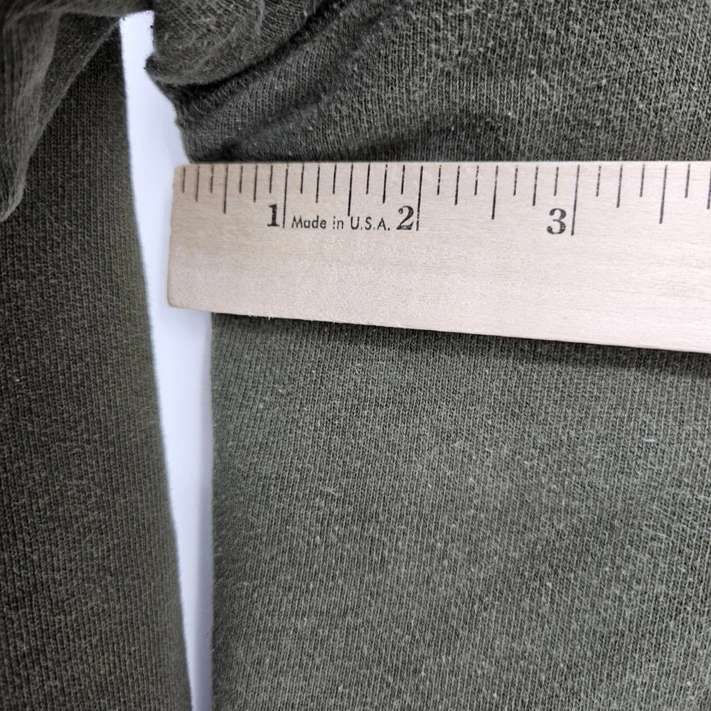 J Crew Hoodie Mens XXL Oarsman Olive Green Long Sleeve Heavy‎ Pullover Casual